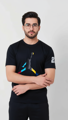JDN Black Dri-Fit T Shirt - Wearup Store