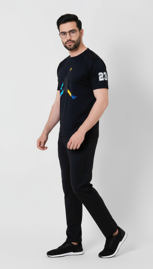 JDN Black Dri-Fit T Shirt - Wearup Store