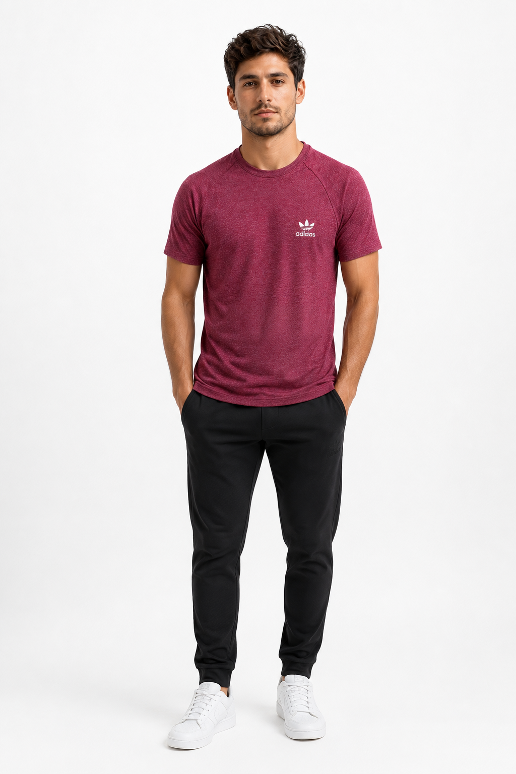 Adi Breathable T-Shirt - Maroon