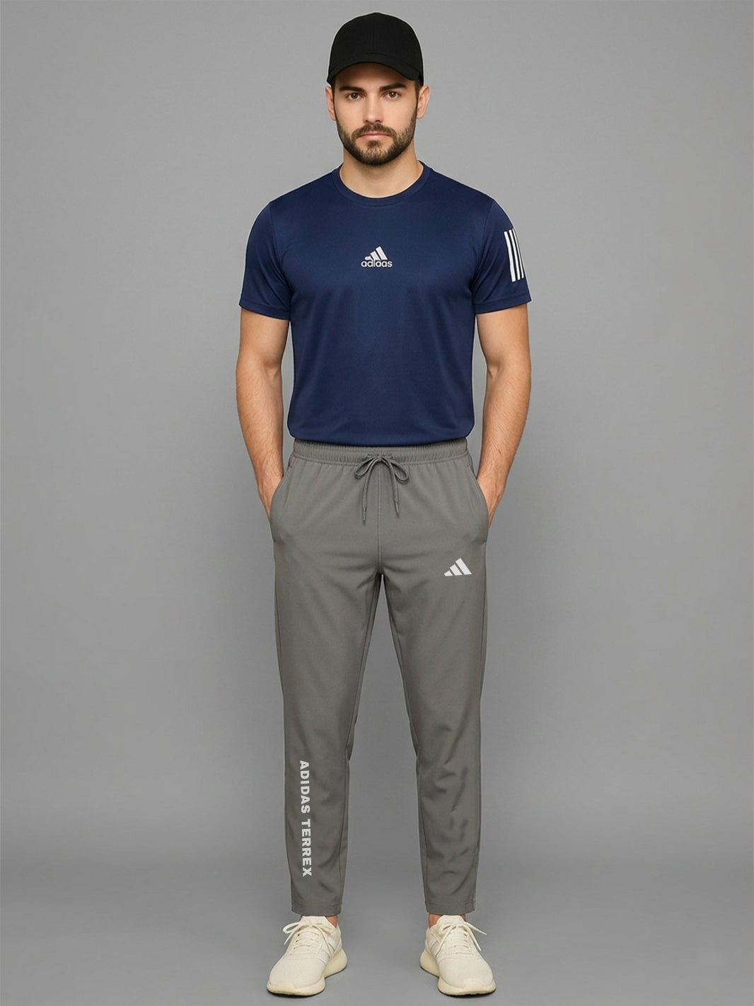 Dri Fit Combo set - Navy / Grey