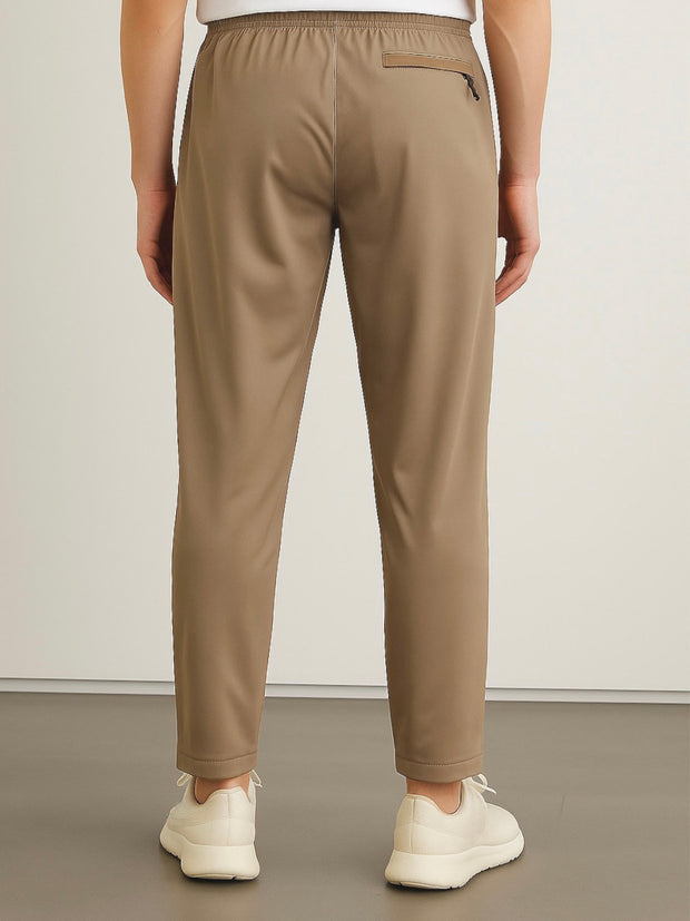 Adi Imported Straight Trouser - Brown