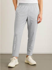 Adi Imported Straight Trouser - Light Grey