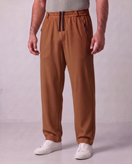Imported RelaxFit Linning Trouser - Brown