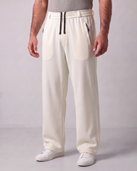 Imported RelaxFit Linning Trouser - Cream White