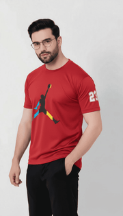 JDN Red Dri-Fit T Shirt - Wearup Store