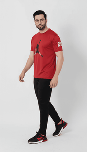 JDN Red Dri-Fit T Shirt - Wearup Store