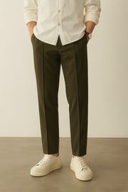 Imported Oversized Joggers - Olive