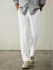 Imported Oversized Joggers - White - wearup.store