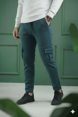 Micro Six Pocket Loose Trouser - Zinc