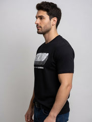 Premium Soft-Touch Cotton Tee - Black