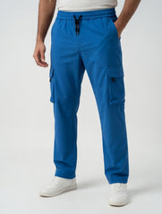 Imported 4 Pocket Straight Fit Trouser - Blue