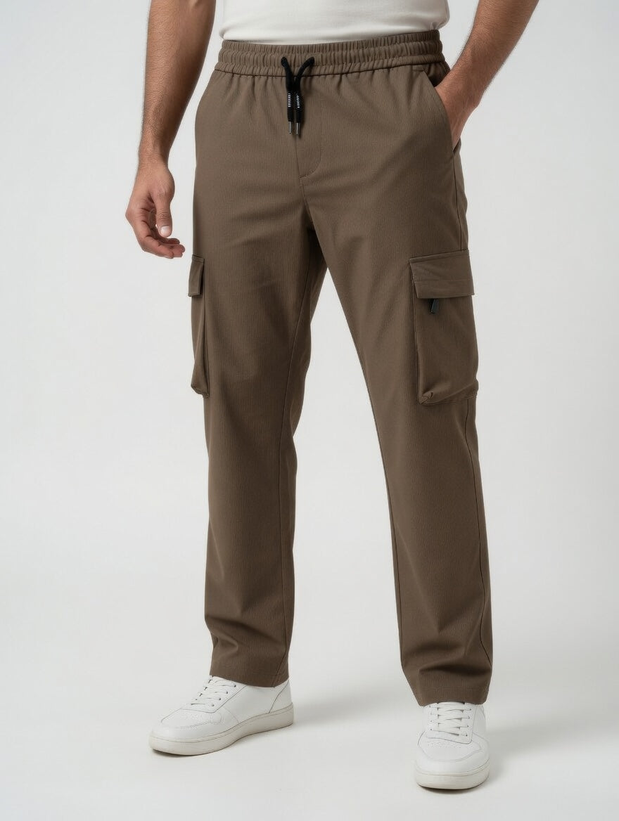 Imported 4 Pocket Straight Fit Trouser - Beige