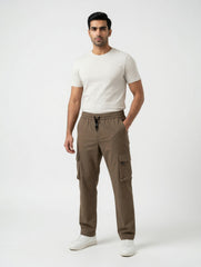 Imported 4 Pocket Straight Fit Trouser - Beige